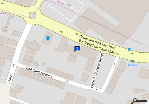 Carte Garage Montoux