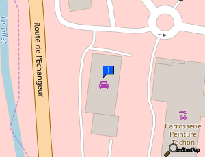 Carte Marlioz Automobiles