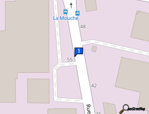 Carte Asian Auto Parts Lyon