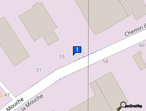 Carte Saint Genis Automobile