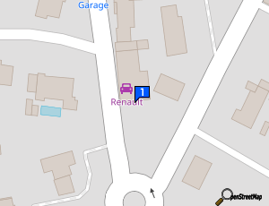 Carte Garage Du Cente Agent Renault