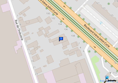 Carte Garage Joliot Curie