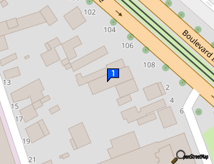 Carte Garage Joliot Curie