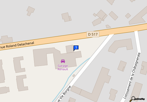 Carte Garage Et Carrosserie Du Rond Point