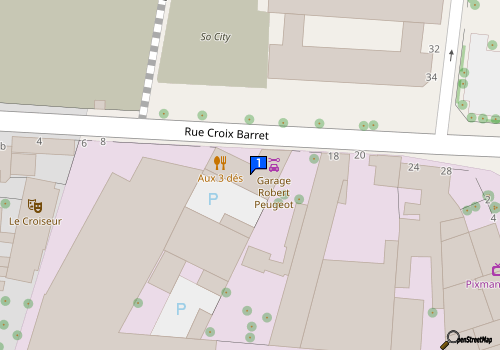 Carte Garage Robert