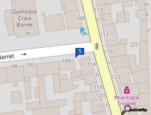 Carte Sarl Garage Rabatel