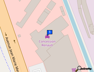 Carte Ugine Automobile