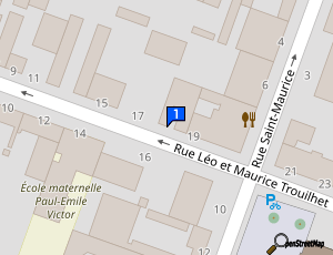 Carte Garage Saint Gilbert