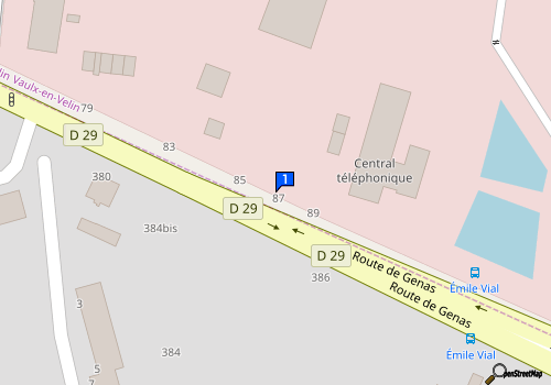 Carte Garage Salengro