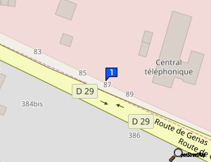 Carte Garage Salengro