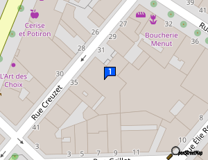 Carte Creuzet Automobile