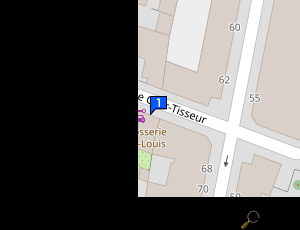 Carte Carrosserie Saint Louis