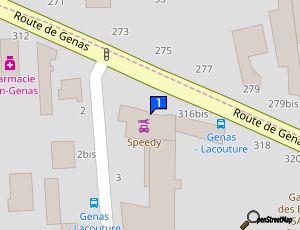 Carte Speedy France Sas