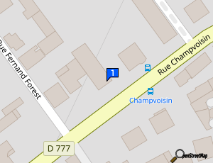 Carte Sarl Asf Garage Dassaud