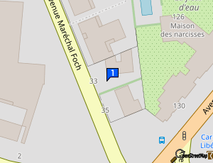 Carte 33eme Avenue