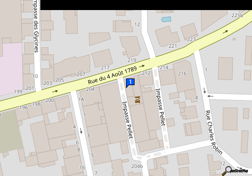 Carte Garage Du 4 Aout