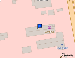 Carte Carglass S A S
