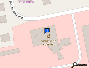 Carte Carrosserie La Pardieu