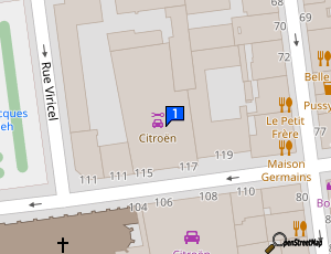 Carte Garage Metropole