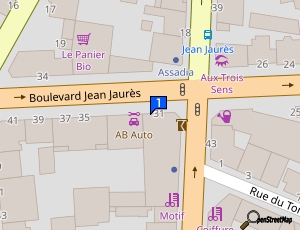 Carte Garage Du Boulevard