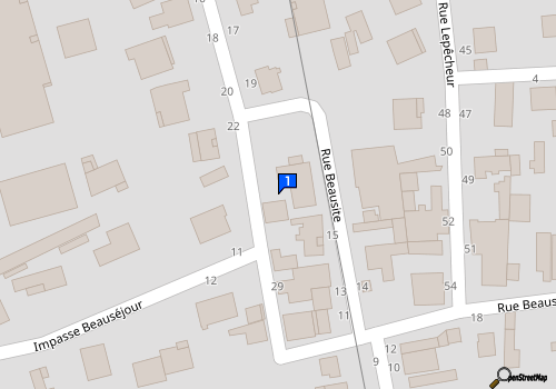 Carte Garage Anglade