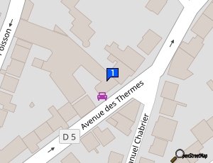 Carte Garage Des Thermes