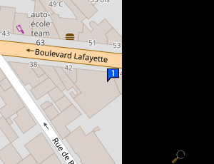 Carte Garage Des Paulines