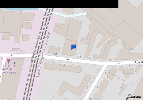Carte Sarl Vaise Pneu