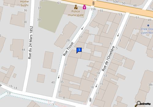 Carte Reb Autos