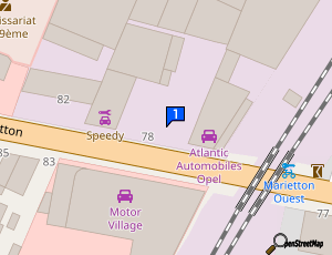 Carte Speedy France Sas