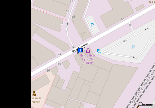 Carte Carrosserie Zone Rouge