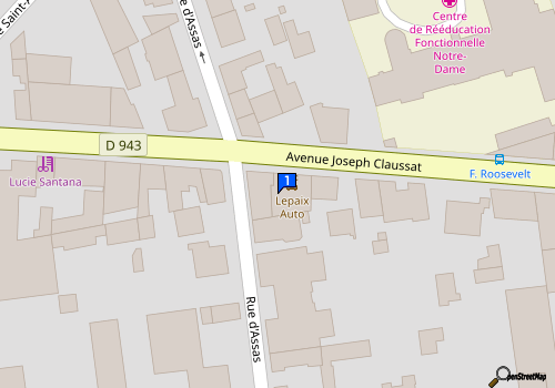 Carte Lepaix Automobiles Sarl