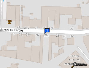 Carte Lz Autos Garage De La Doua