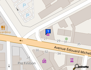 Carte Garage Montel Garcia