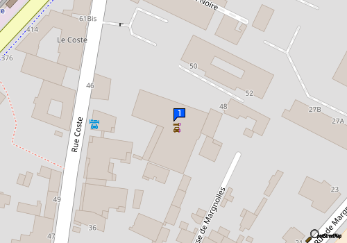 Carte Salignat Sas