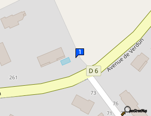 Carte Sarl Garage De Verdun