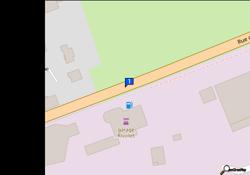 Carte Garage Rivollet