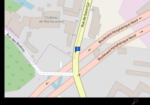 Carte Garage De Rochecardon