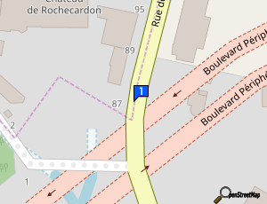 Carte Garage De Rochecardon