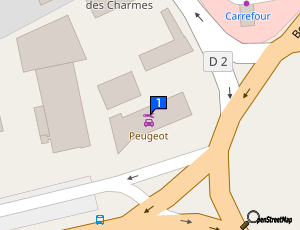 Carte Sarl Garage Des Pradeaux