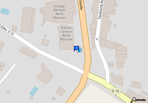 Carte Garage Mounier