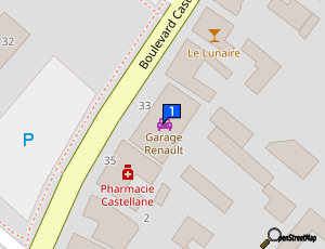 Carte Recolin Blardon