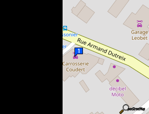 Carte Carrosserie Coudert