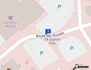 Carte Les Eaux Bleues