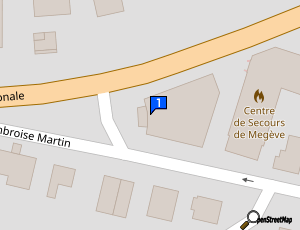 Carte Buosi P Garage Du Mont Blanc