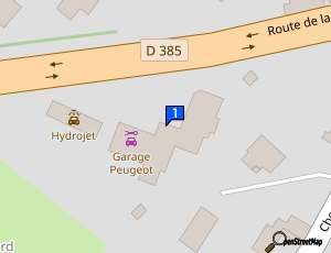 Carte Garage Riviere