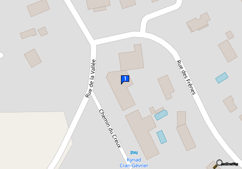 Carte Garage Regairaz