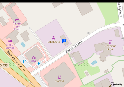 Carte Label Auto