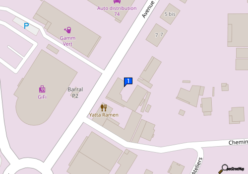Carte Garage Deville