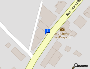 Carte Garage Du Chatenet En Dognon